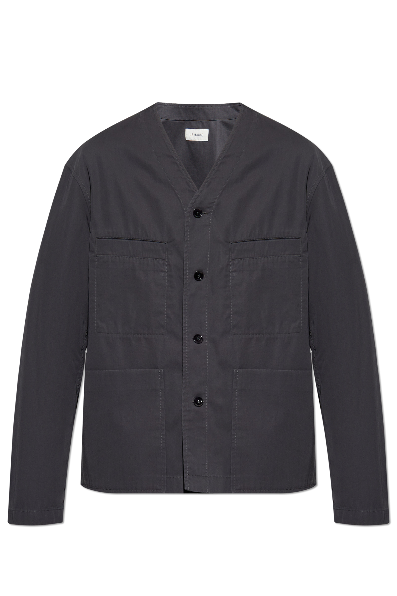 Grey Jacket with V-neck Lemaire - Vitkac France